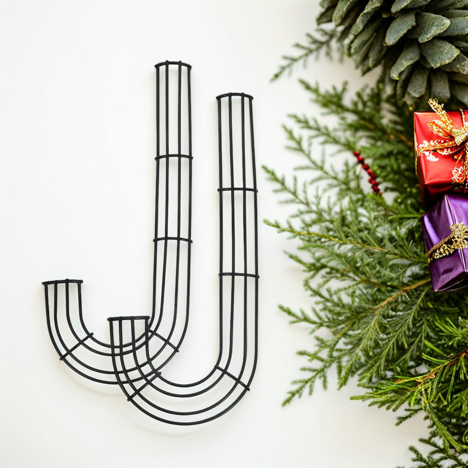 2PCS Christmas Wreath Form Wir - Wreath Form Wire recension och pris