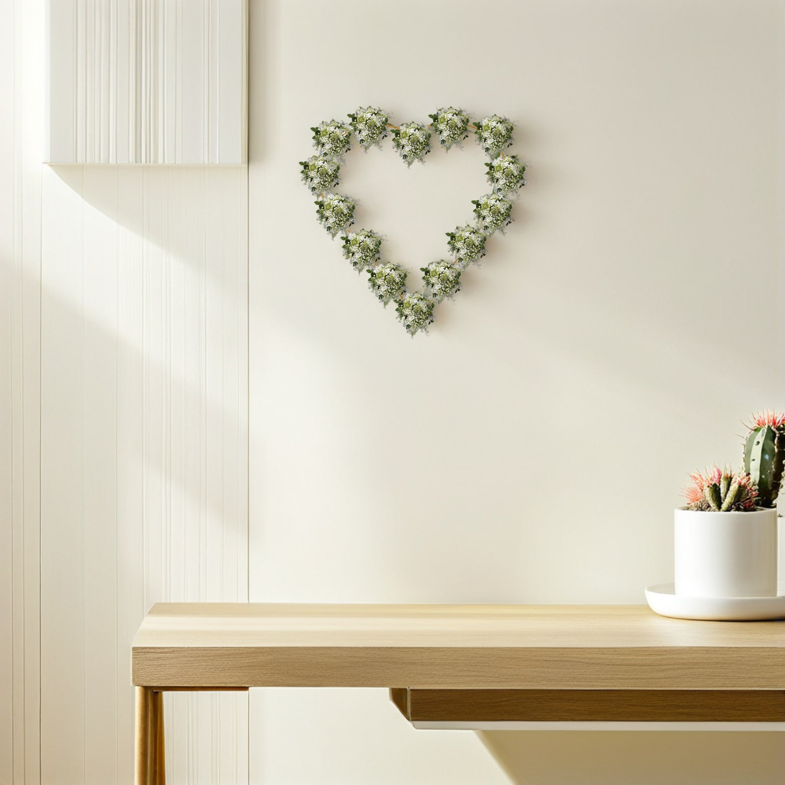 Metal Floral Hoop Heart Shaped - Wreath Form Wire recension och pris