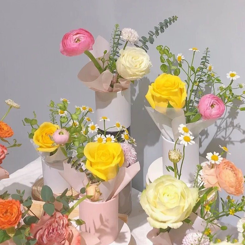 4pcs Mini Round Flower Box Gif - Florist Supply House recension och pris