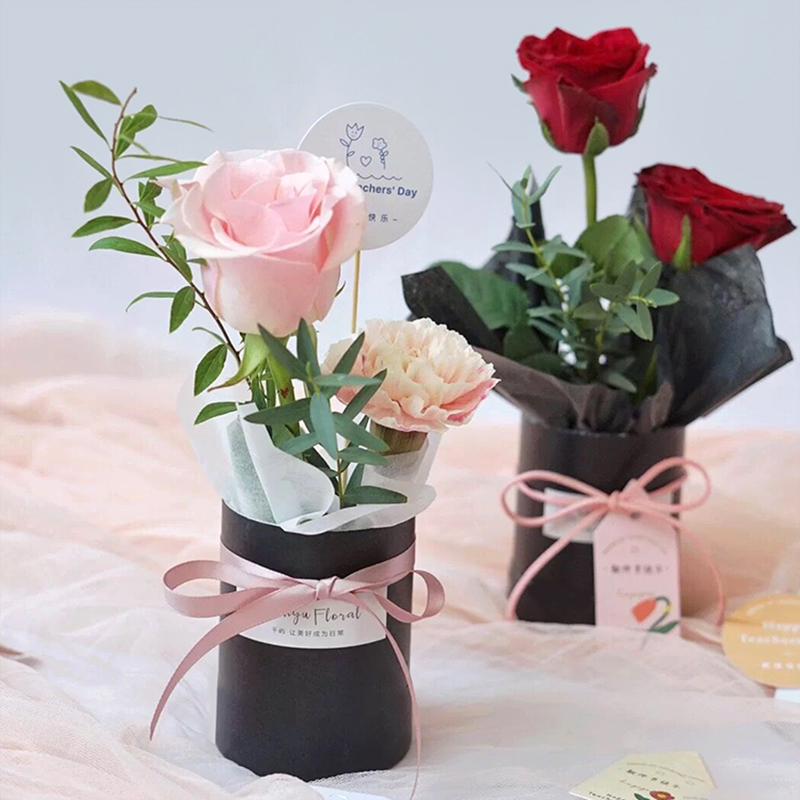 4pcs Mini Round Flower Box Gif - Florist Supply House recension och pris