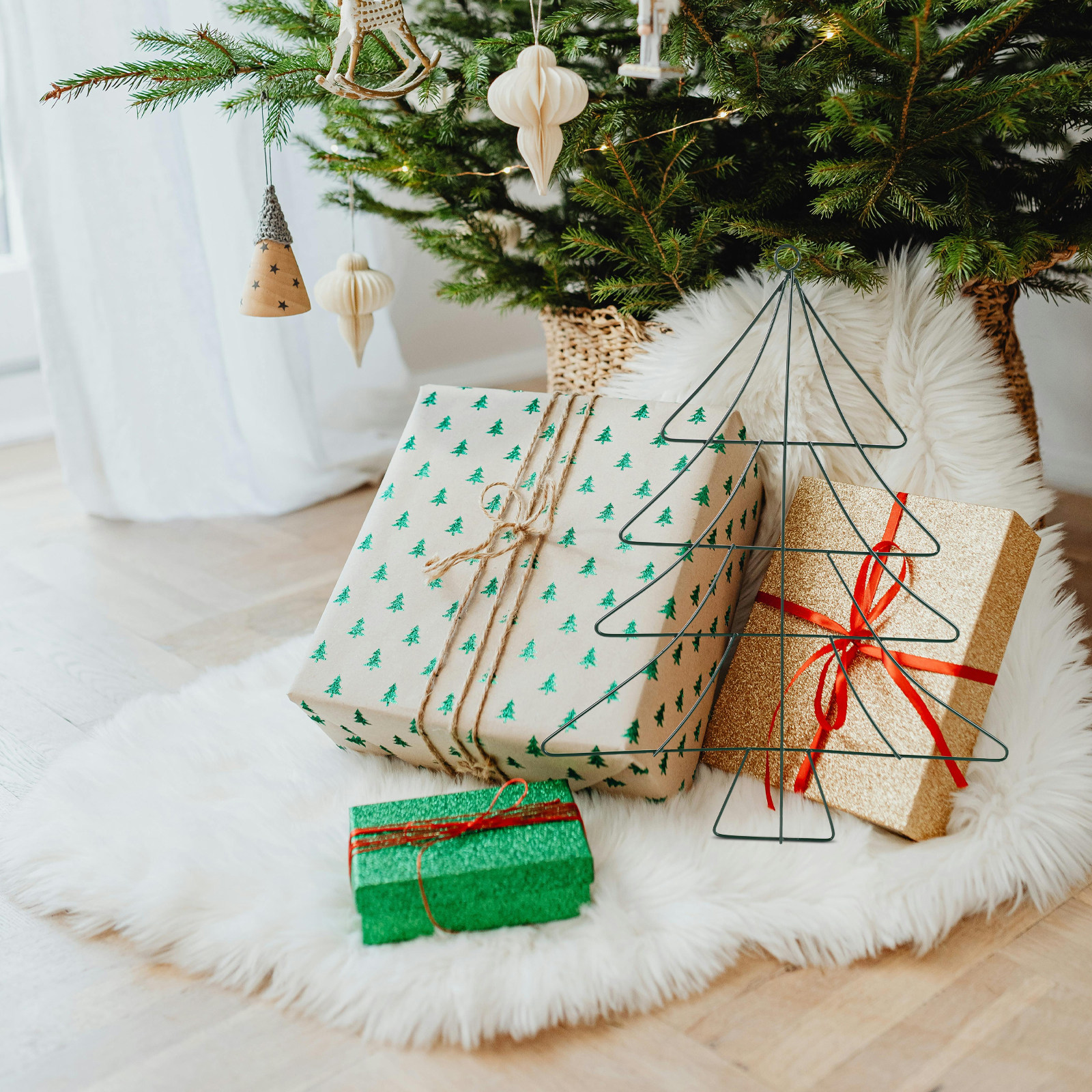 Christmas Tree Wire Metal Wrea - Wreath Form Wire recension och pris