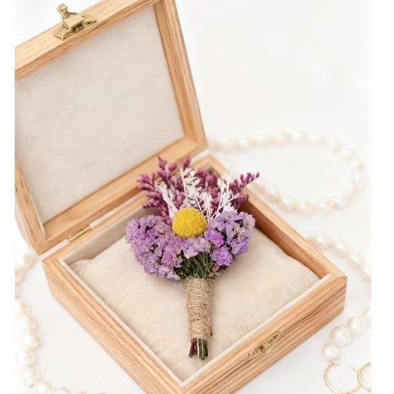 6 Bouquets/Lot Dried Flower Mi - Dried Flower Bunch recension och pris