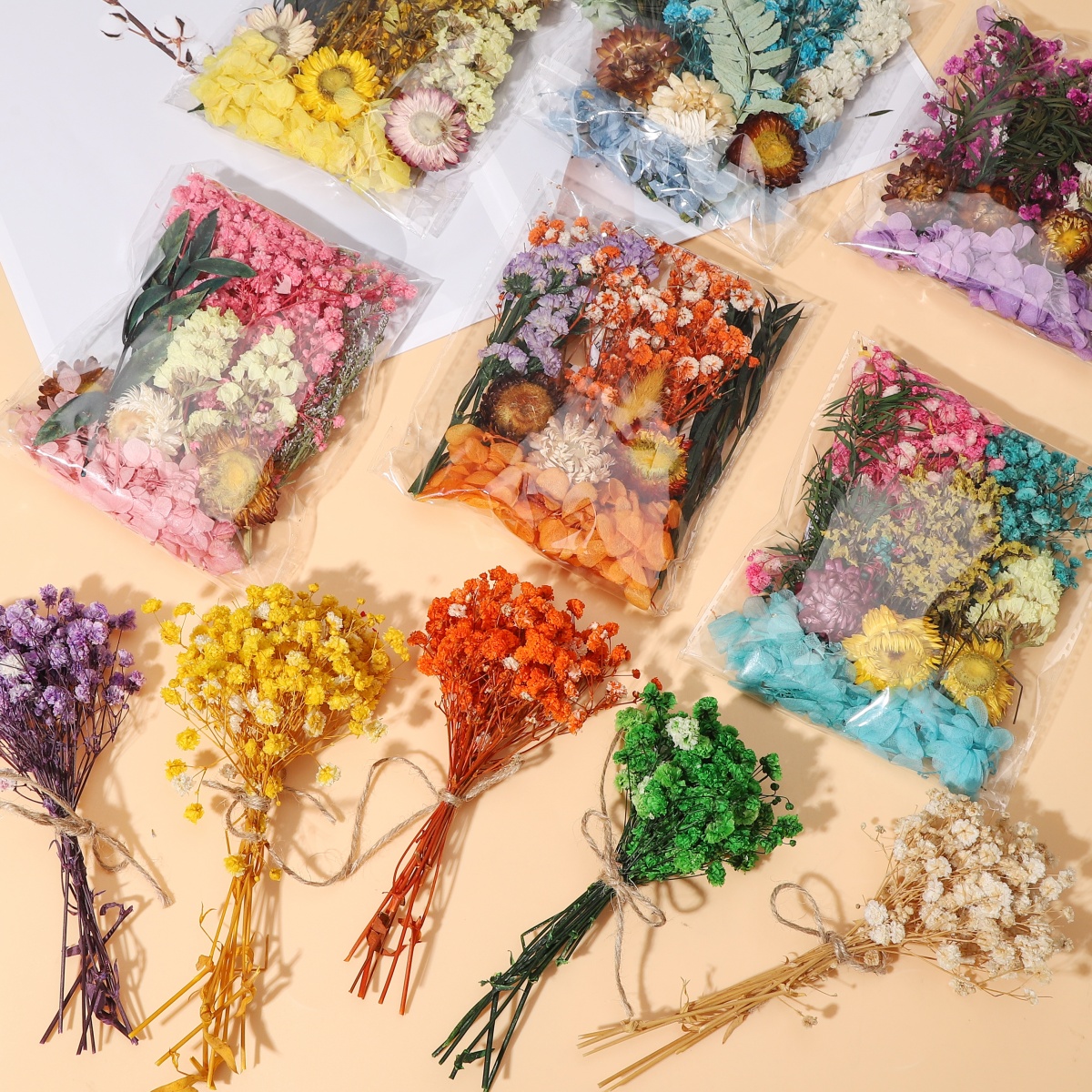 1 Pack Preserved Dried Flower  - Dried Flower Bunch recension och pris