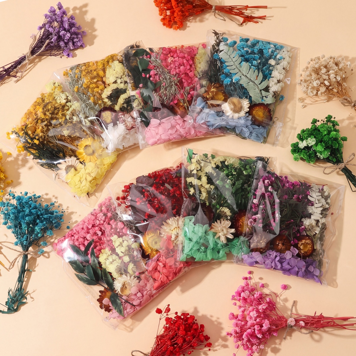 1 Pack Preserved Dried Flower  - Dried Flower Bunch recension och pris