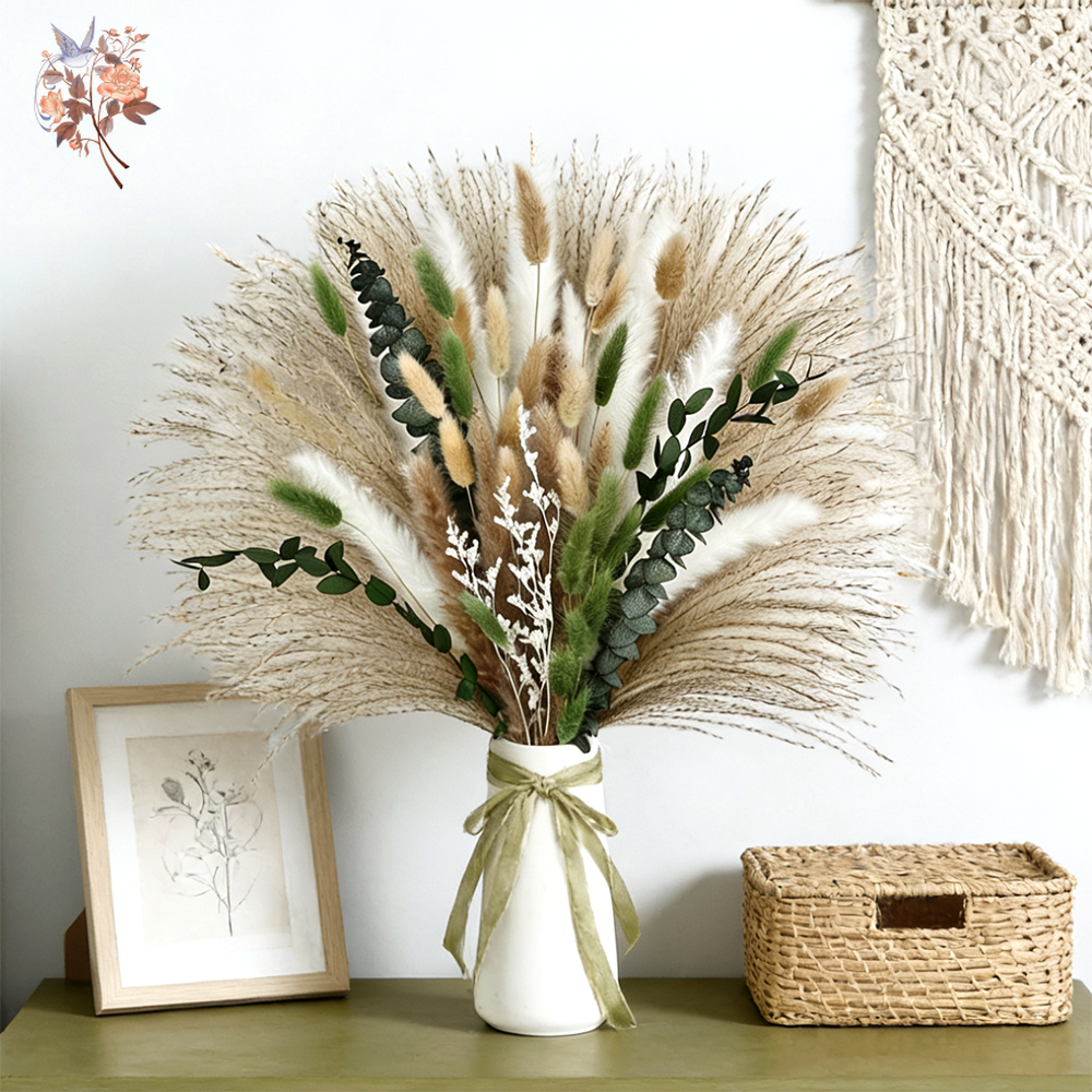 85PCS Natural Dried Flowers Pa - Dried Flower Bunch recension och pris