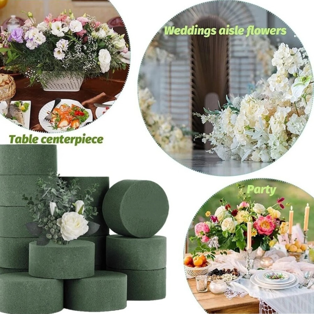 Green Floral Foam, 10PCS Round - Floral Foam Oasis recension och pris