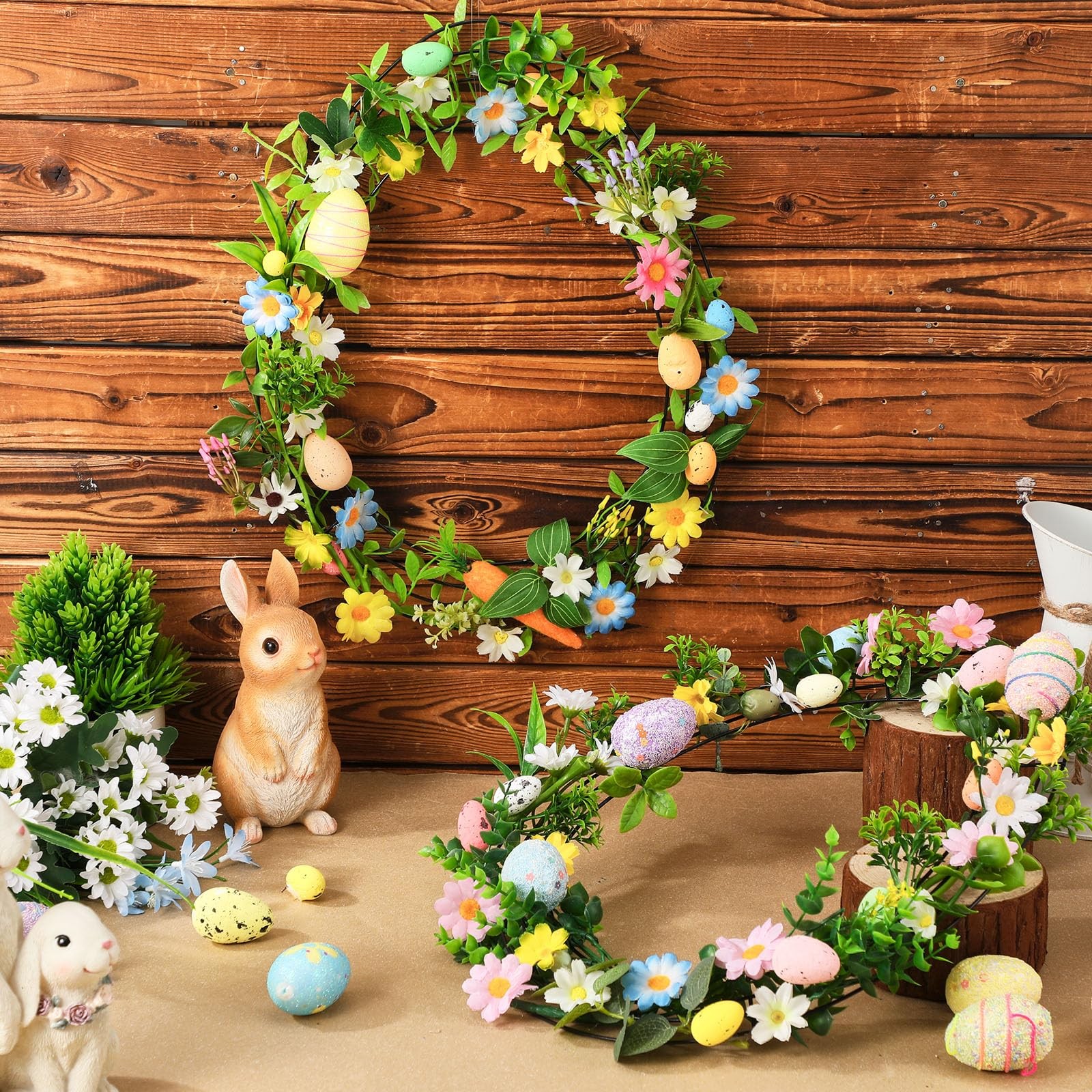 Easter Bunny Shaped Wire Wreat - Wreath Form Wire recension och pris
