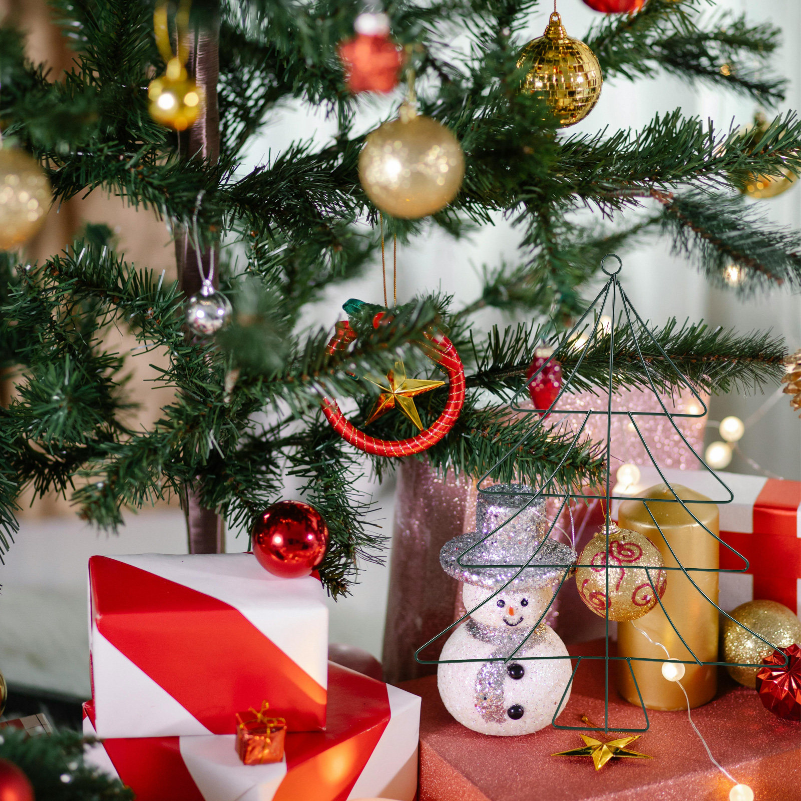 Christmas Tree Shaped Iron Wre - Wreath Form Wire recension och pris