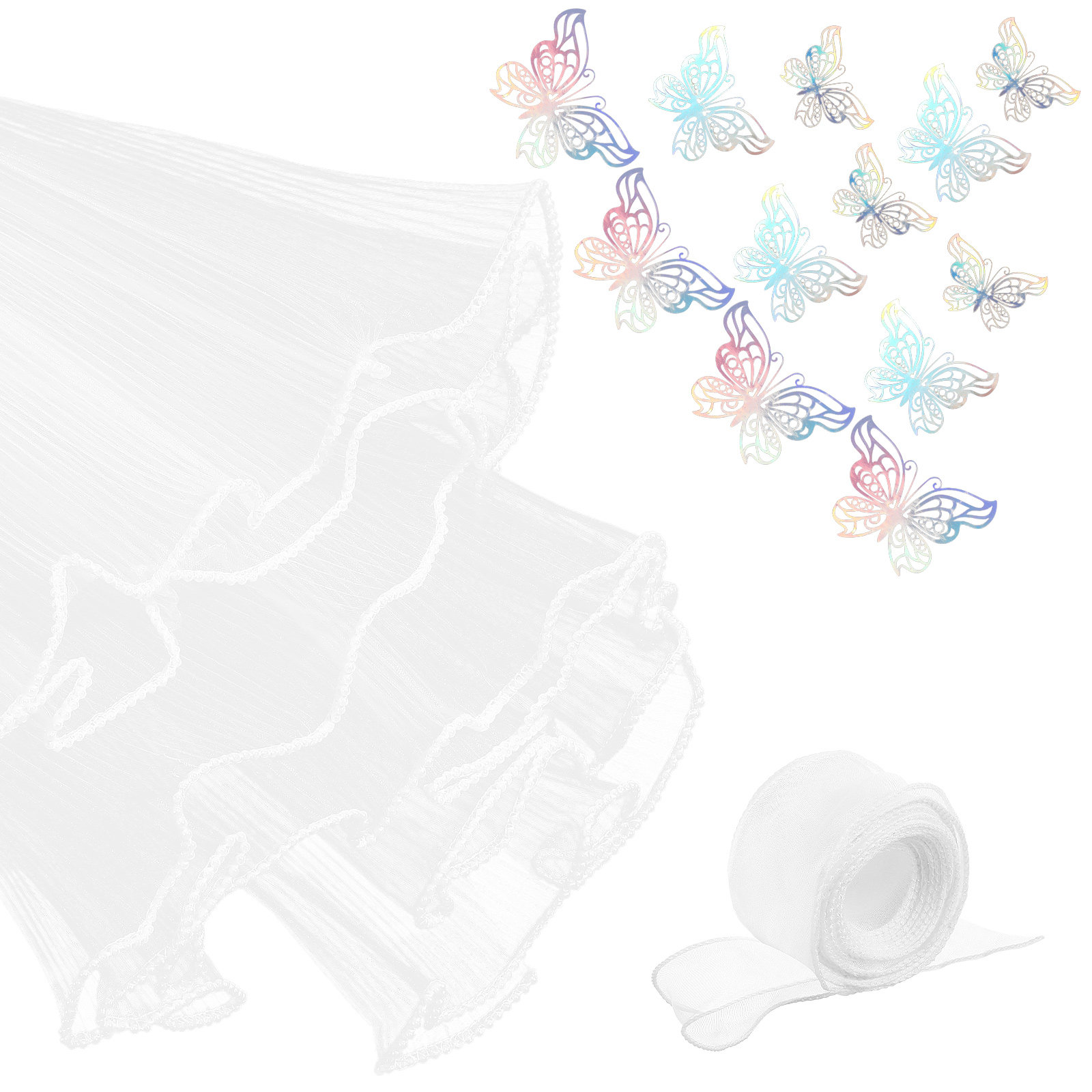 1Set Fresh Flower Bouquet Wrap - Florist Supply Ribbon recension och pris
