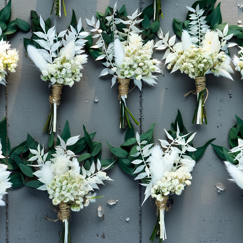 2/4 Bunches of Mini Dried Flow - Dried Flower Bunch recension och pris
