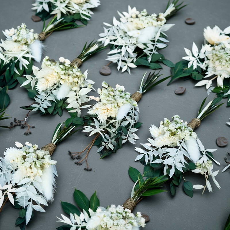 2/4 Bunches of Mini Dried Flow - Dried Flower Bunch recension och pris