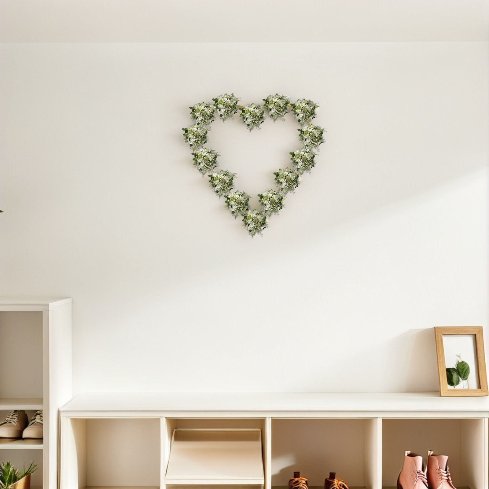 Metal Heart Shaped Wire Wreath - Wreath Form Wire recension och pris