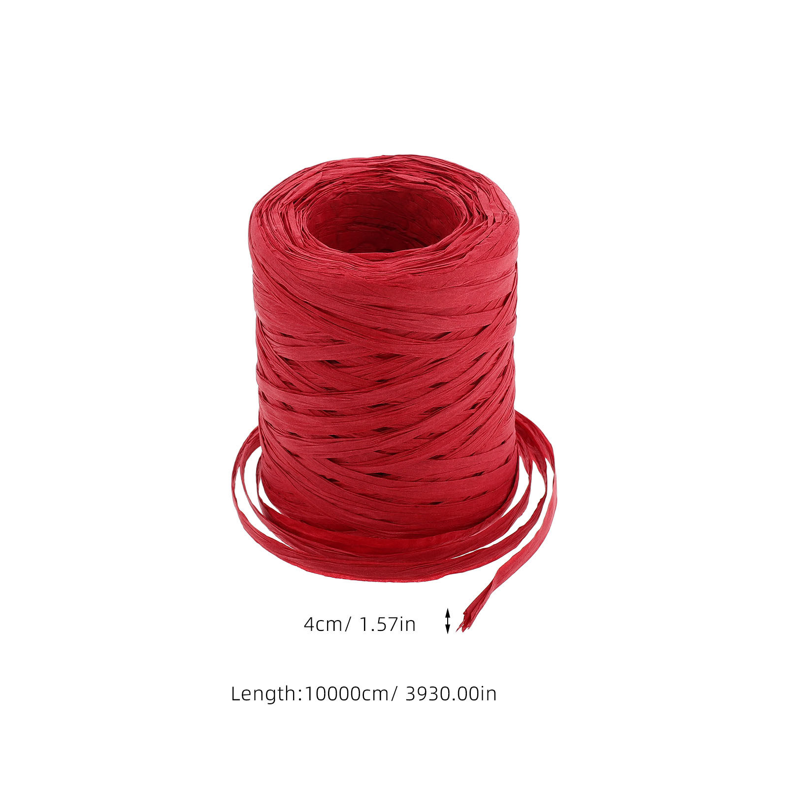 1 Roll 100M Raffia Paper Ribbo - Florist Supply Ribbon recension och pris