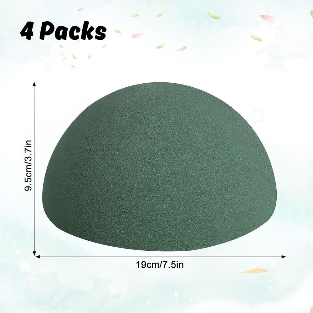 4 Pack Round Floral Foam Balls - Floral Foam Oasis recension och pris
