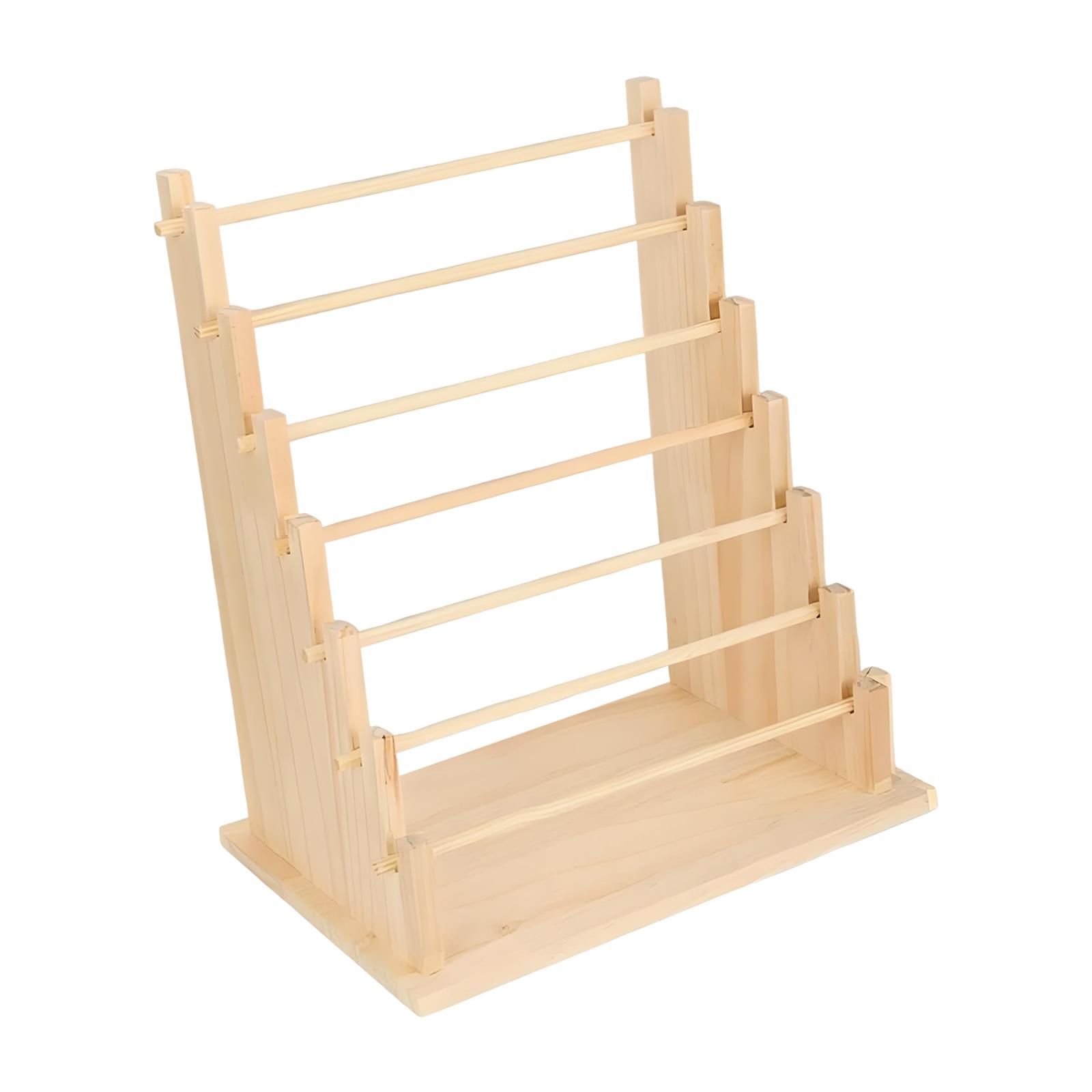 Wooden Ribbon Organizer Rack B - Florist Supply Ribbon recension och pris
